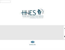 Tablet Screenshot of hhes.org.za